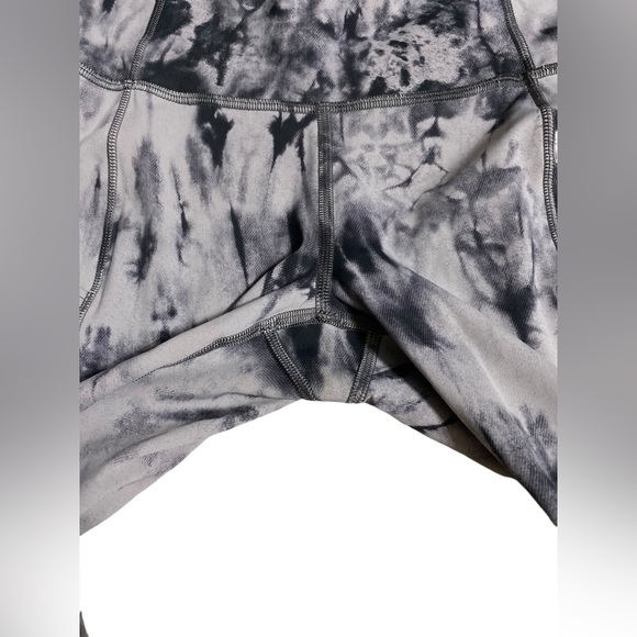 lululemon | size 4 Fast and Free Tight II 25" *Game Day Dark Chrome Black multi - Picture 8 of 11